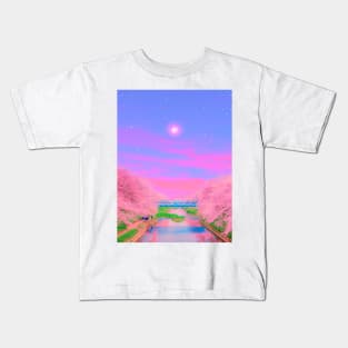 Pastel garden Kids T-Shirt